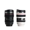 Creative 400ml Camera Lens Mug Portable Stainless Steel Tumbler Travel Milk Coffee Mugs Novelty Camera-Lens Double Layer Cups