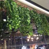 Decorative Flowers 4Pcs Artificial Silk Plastic Simulation Climbing Vines Green Leaf Ivy Rattan 250cm For Home Bar Restaurant Decoration