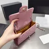 Qualità Alta Lusso Designer C Borse a tracolla Moda donna Velluto dorato Borsa a catena grassa Fang Borse Portafoglio a tracolla Totes Borsa classica Borsa a mano da donna