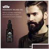 Aftershave Aliver Natural Organic Beard Oil Wax Balm Hair Products Leavein Conditioner For Soft Moisturize Health Care Drop Delivery Dhde9