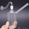Mini bong in vetro per acqua dab piattaforma petrolifera gorgogliatore bicchiere spesso tubo per acqua in vetro femmina da 10 mm con ciotola per olio da 10 mm