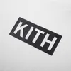 Camisetas masculinas de boa qualidade kith box moda camiseta homens 1 1 kith mulheres mulheres de grande porte camisetas gráficas camisetas de skate