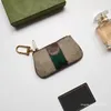 Designer Wallets Woman Cash Holders Keys Munt Portebasis Echt lederen originele doos Women Ladies Groothandel korting mode 305G