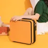 Borse per cosmetici Mini valigia per trucco da 16 pollici carina con chiusura di sicurezza Custodia per bagagli femminile Scatola portaoggetti portatile per borsa da viaggio