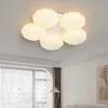Lichten moderne slaapkamer plafondlicht met afstandsbediening AC 220V LED LED -kroonluchter voor kinderen voor woonkamer hotel 0209