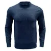 Men's Sweaters Autumn Winter Solid Sweater Men Casual Slim Fit Mens Knitted Comfort O-Neck Knitwear Pullover Tops Homme S-XXL