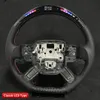 LED Flash Display Carbon Fiber Racing Car Steering Wheels Kit voor Range Rover auto -onderdelen