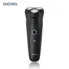 Electric Shavers ENCHEN Electric Shaver Mens Grooming Machine UltraThin Double Ring Shaving Net Independent Floating Head Beard Style Trimmer 230208