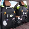 Car Interior Accessories 1PC PU Leather Car Seat Back Storage Hang Bag Multifunctional IPad Mini Holder Universal Back Seat Organ8403254