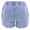 Europeiska amerikanska jeans tunna shorts Medium midja Bomull Denim Hot Pants Women's Shorts DK035