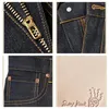 Jeans Homme RAY KWOK Homme Vintage Japan Indigo Selvedge Denim Amekaji Slim