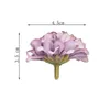 Decorative Flowers 10PCS Artificial Hydrangea Head Simulation Wedding Home Decoration DIY Handicrafts