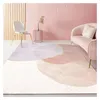 Carpets Nordic Style Pink Carpet Living Room Decor Rug Girl Bedroom Bedside Rugs Simple Abstract Large Area Non-slip Mat Lounge