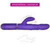 36 Plus 6 Modi Silikon-Kaninchenvibrator 360 Grad drehbarer und stoßender Spot-Dildo-Vibrator Sexspielzeug für Erwachsene1046493