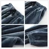 Men's Sleepwear Men Winter Pajamas Pants Plush Thicken Thermal Sleeping Plus Size Flannel Warm Trousers Man Home Lounge Pajama