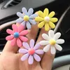 Decorations 6PcsSet Eight Petals Flower Outlet Vent Air Conditioning Clip Car Interior Decoration Gift for Girl 0209