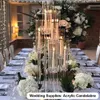 decoration Modern 3456 Heads Tall Candle Holder Wedding Centerpieces Clear Acrylic Candelabra - Buy Acrylic Candelabra,Acrylic Candlesticks,Acrylic CandleHolder
