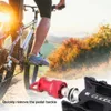 Pedały rowerowe 1PC Pedal Szybka klamra Łatwa do zainstalowania ultralight bez poślizgu Pedal Szybkie Baza bazowa Uchwyt podstawowy dla składanych motocykli 0208