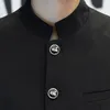 Męskie garnitury Blazers osobowość stola kołnierz Kurtka młodzież Koreańska przystojna chińska tunik