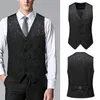 Gilet da uomo M5XL Taglie forti per uomo Stretwear Abito da sposa slim fit Gilet casual senza maniche da uomo d'affari formale Gilet XXXXXL 230209