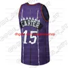 Retro Vince 15 Carter Jersey Basketball Pascal 43 Siakam Tracy 1 McGrady Jerseys Vintage