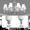 1PCS 5W 7W 9W 12W LED Cylindryczna żarówka kukurydzy E27 E14 220V-240V Lampa Dekoracja Dekoracja żyrandola światła świecy