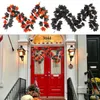 Fiori decorativi Piante di simulazione Ornamenti Decorazione da parete per la casa europea e americana Halloween nero