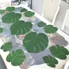 パーティーデコレーションパームは人工熱帯の怪物の偽の葉の植物人工熱帯緑のジャングルサファリハワイアンルアーパーティーテーブルデコレーションウェディング