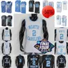 Maillot de basket-ball Final Four Unc North Carolina Tar Heels, Caleb Love, Armando Bacot, Brady Manek R.j. 2022 Davis Kerwin Walton Dawson