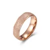 Кольцо для солистона титановое стальное золото розовое золото заморозив