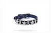 Link Chain Retro Cowhide Alloy Bracelet Belt Star Leather Bracelet G230208