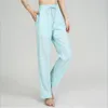 Kvinnors sömnkläder 2023 Spring Autumn Women Cotton Sleep Bottoms Female Home Pants Night Trousers Ladies Plaid Pajama Plus Size Pantalon