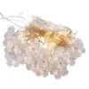 Strängar fjärilar Led Icicle String Lights Christmas Fairy Garland Outdoor Home for Wedding/Party/Curtain/Garden Decoration