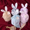 Easter Party Cute Bunny Gift Packing Bags Rabbit Chocolate Candy Bags Wedding Birthday Party Decoration