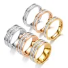 Dingers الفرقة الفاخرة Zircon Ring Jewelry for Women Gift