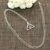 Łańcuchy Masowe Naszyjniki Śmierć 22 x 21 mm srebrne wisiorki kolorowe Krótkie kobiety mężczyźni Colar prezent biżuteria Choker