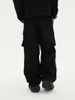Herenbroek 27-46 2023 Men Women kleding Hip Hop Buttress Design Leg Drawcord overalls Casual broek plus size kostuums