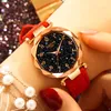 Montres-bracelets mode femmes montres 2023 vendre étoile ciel cadran horloge luxe or Rose femmes Bracelet Quartz poignet DropWristwatches