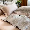 Beddengoed sets Noords bed 150 Set katoenen dubbele laken linnen speldcalico kookgerei Egyptische sprei's Super king size vellen complete euro