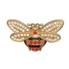 Decoraties Legering Kleur Diamant Bee Outlet Clip Luchtverfrisser Auto Parfum Leuk Auto Interior Accessories 0209