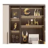 Decoratieve objecten Figurines Home Decoratie Accessoires Dier Golden ornamenten Samenvatting Art Moderne woonkamer Luxe Decor Gift DHZAC