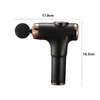 Mini r Electric FASCIA Gun Tissue Muscle Estimulador Anti Estresse Corpo Celulite Fitness Massager 0209