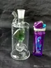 Hookahs Color nectar heart water jellyfish , Wholesale Glass Bongs Accessories, Glass Hookah, Water Pipe Smoke