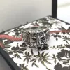 Luxury Designer Mens Ring Womens Animal Tiger Rings Fashion Band Rings Lady Women Party Wedding Gift Engagement Jewelry Go