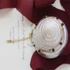 Chaîne à maillons Chaîne de perles en or faite à la main Bracelet en grenat bordeaux naturel pour femmes en acier inoxydable plaqué or 18 carats Bijoux G230208