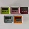 Keukenkok helper digitale timer klok magneet kleurrijke slaapkamer timer koken bak mini lcd countdown timers met houder bh8214 tqq