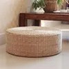 Pillow Round Straw Floor Tatami Mat Pure Patio Seat Yoga Worship