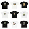 Men's T-Shirts Frog drift Fashion Wear Streetwear Human Made Duck Polar Bear Tiger Cartoon Printing Short Sleeve t shirt Tee Tops for Men women T230209