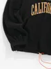 Heren Hoodies Sweatshirts Fluffy Fleece Warme letters geborduurd vintage streetwear pullover sudaderas voor de herfst winter 230208