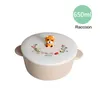 Bowls Cute Double-eared Personality Creative Student Household Dishware Bowl Japanese Large Size Ceramic Instant Noodle With Lid